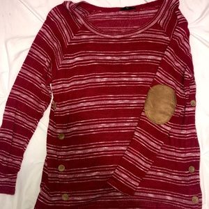 Small red and white striped sweater